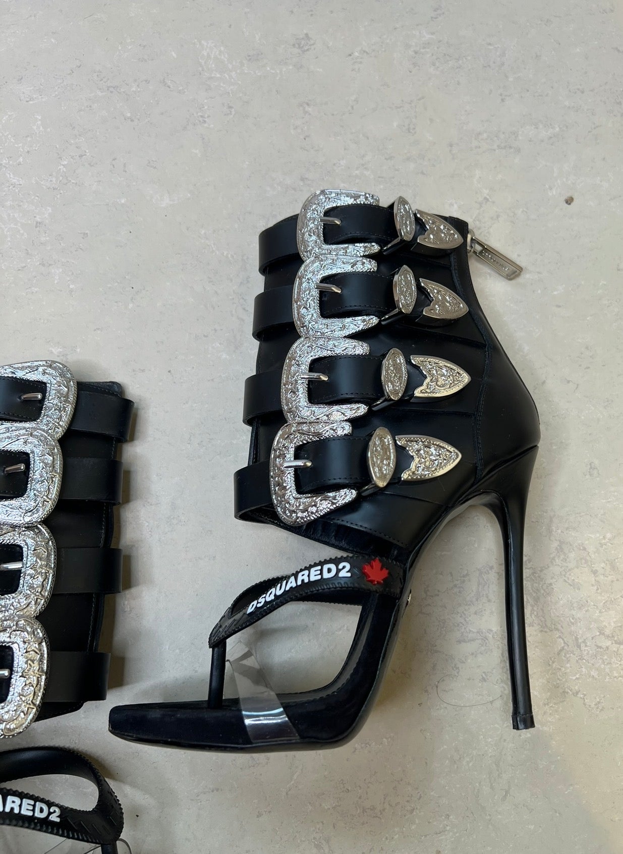 Dsquared2 Gothika - Buckle heels EU38