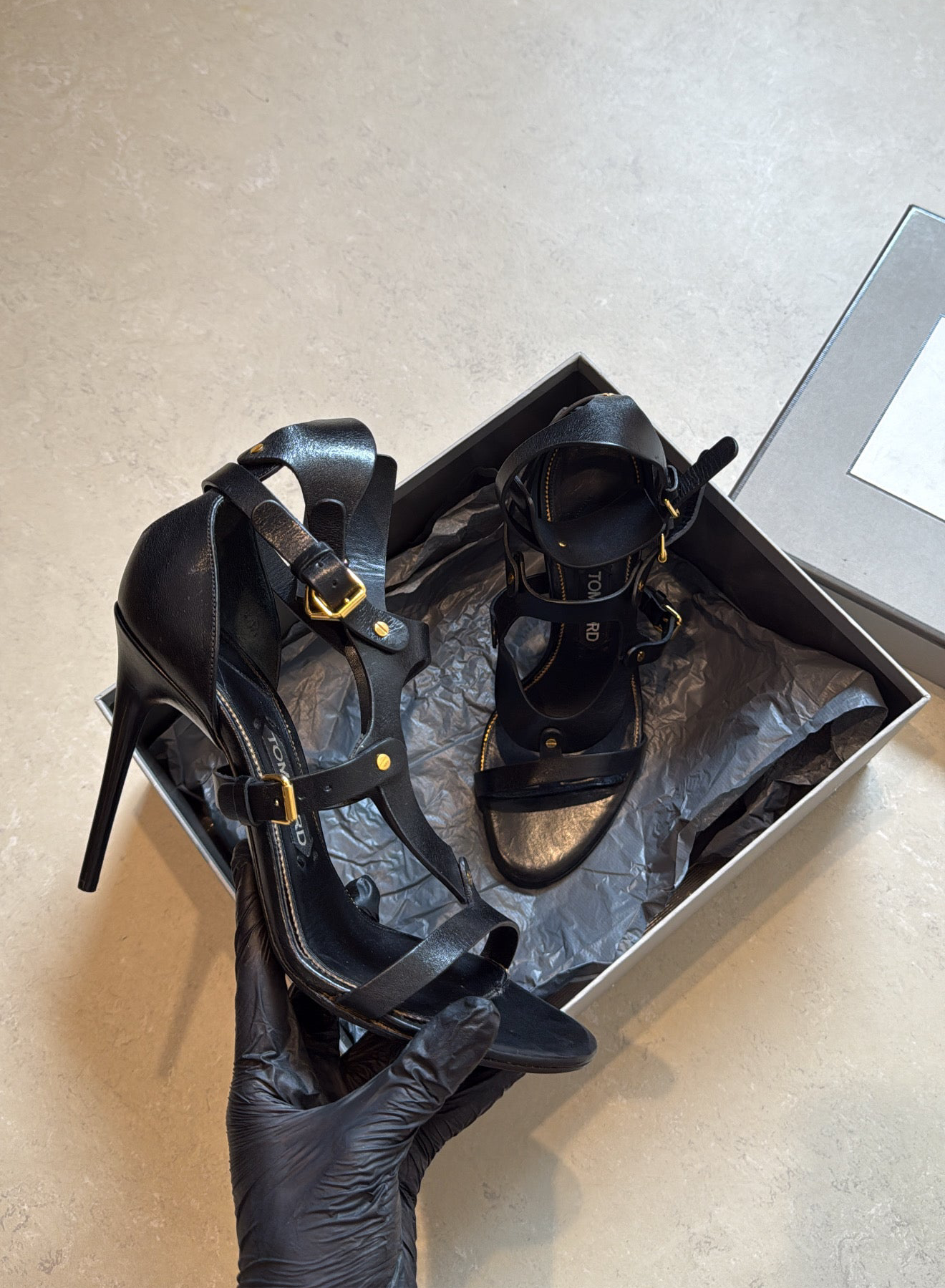 TOM FORD SS2013 GLADIATOR SANDAL EU 40