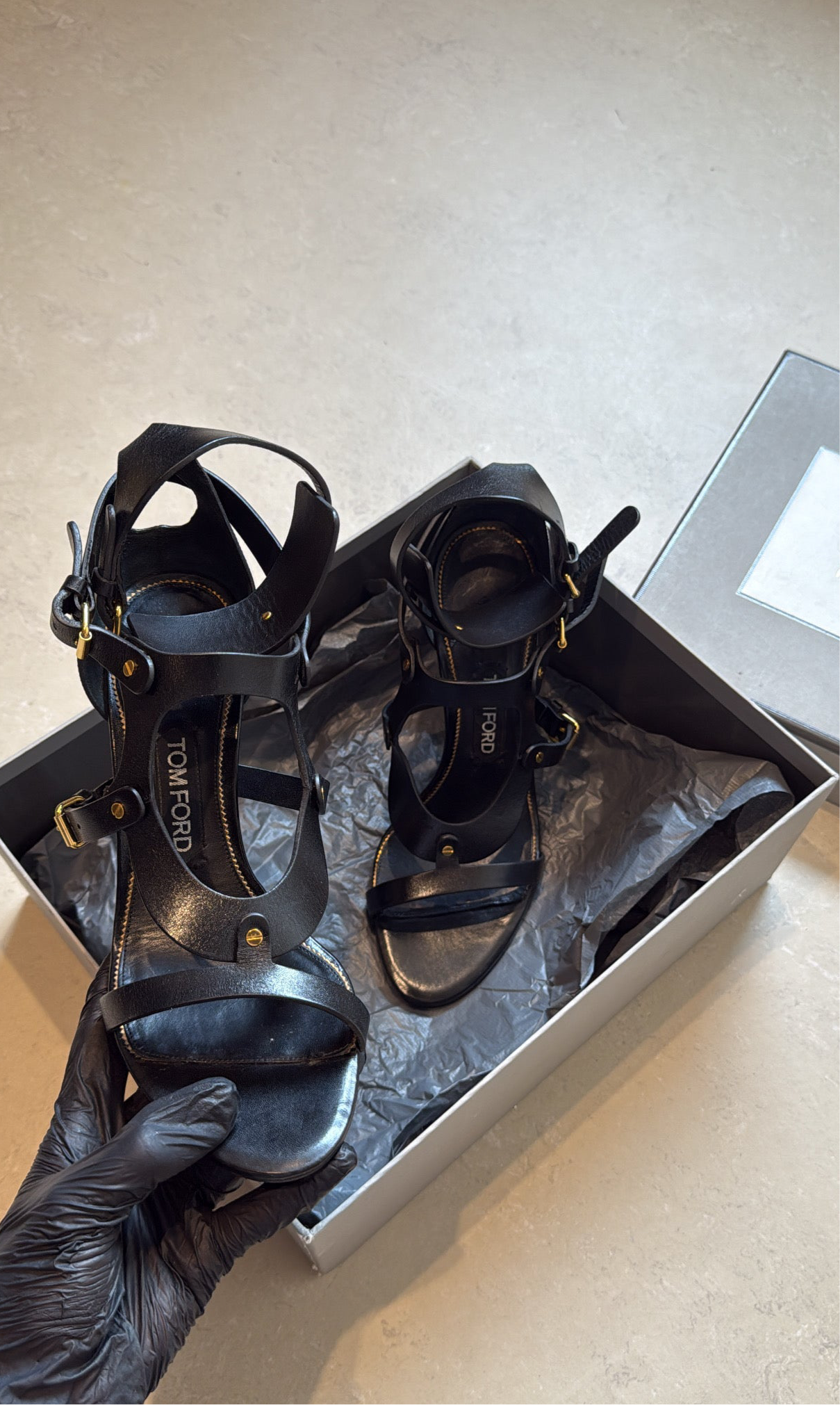 TOM FORD SS2013 GLADIATOR SANDAL EU 40