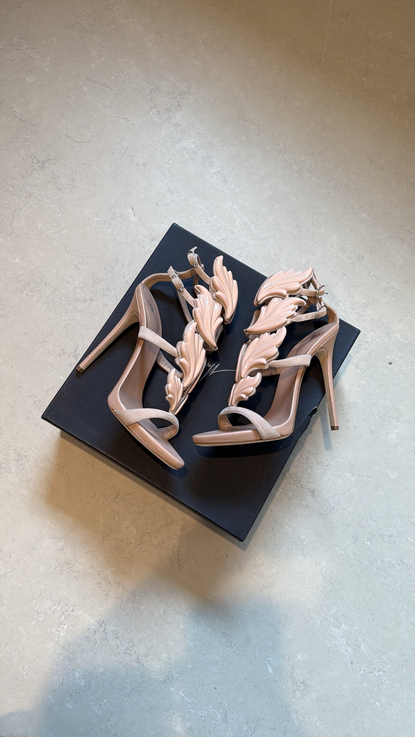 GIUSEPPE ZANOTTI - CRUEL WING HEELS EU39