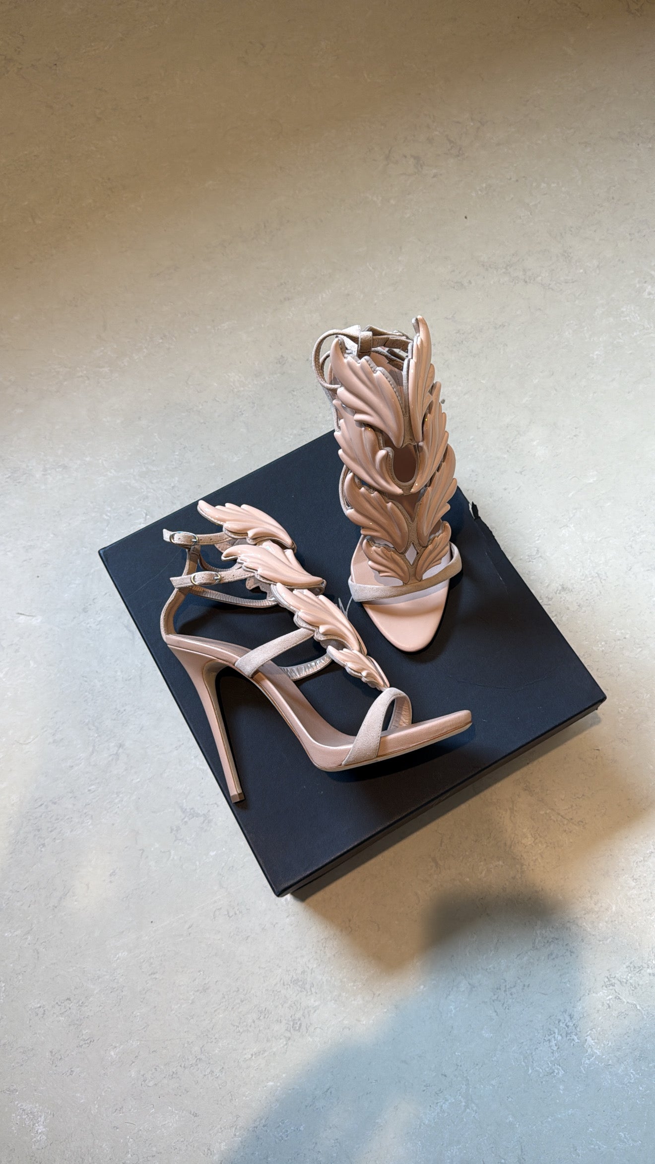 GIUSEPPE ZANOTTI - CRUEL WING HEELS EU39