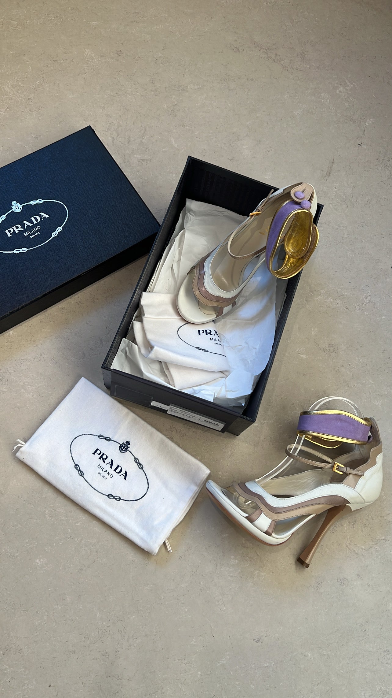 Prada SS08 Fairy collection - EU 39