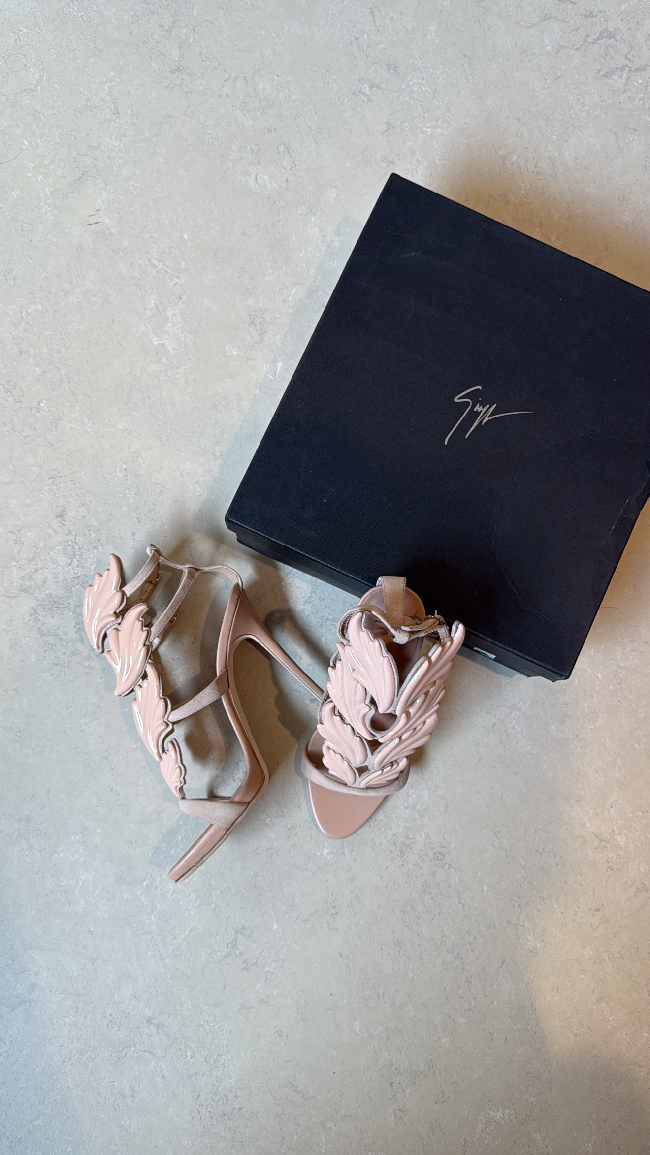 GIUSEPPE ZANOTTI - CRUEL WING HEELS EU39