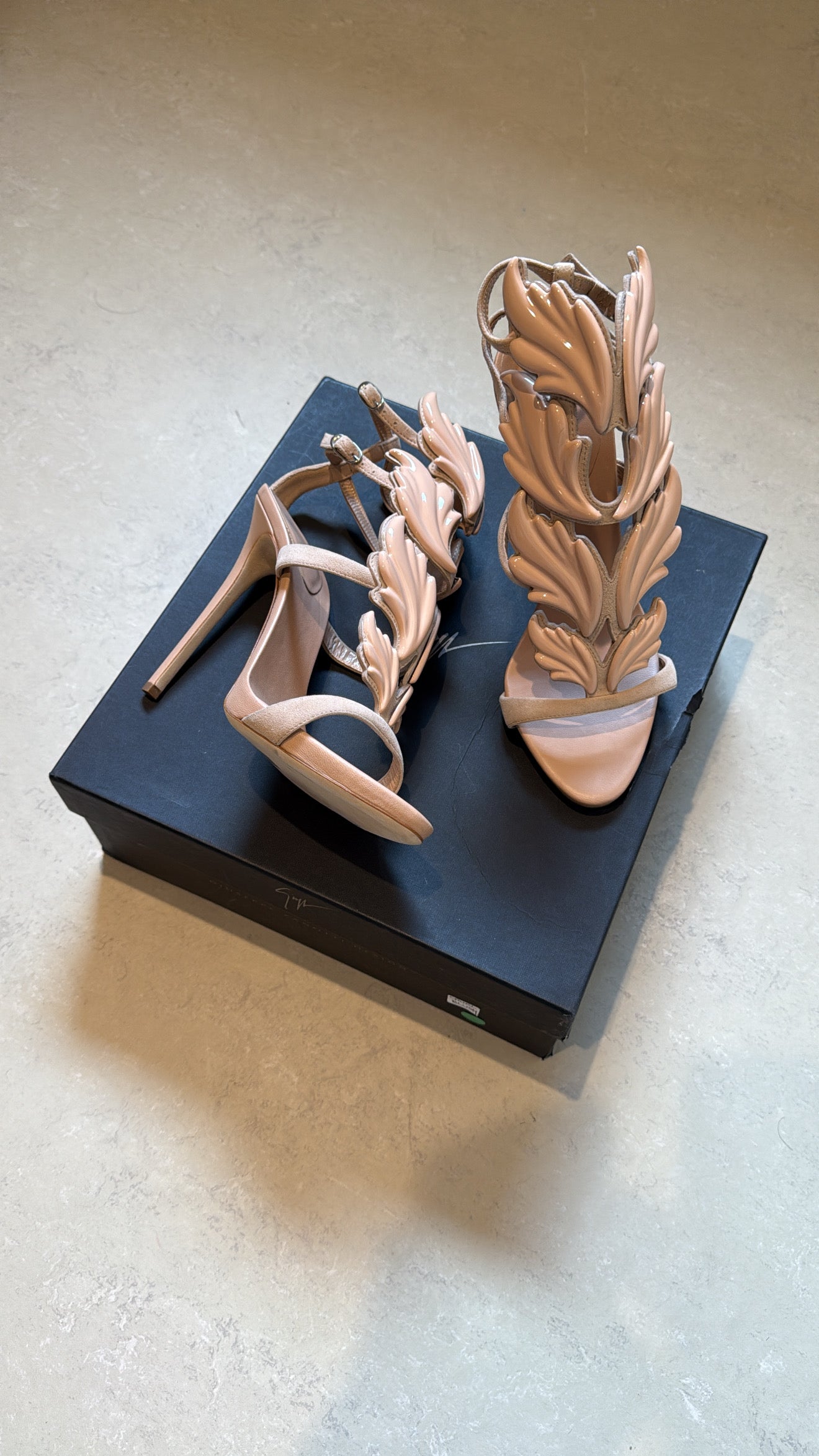 GIUSEPPE ZANOTTI - CRUEL WING HEELS EU39