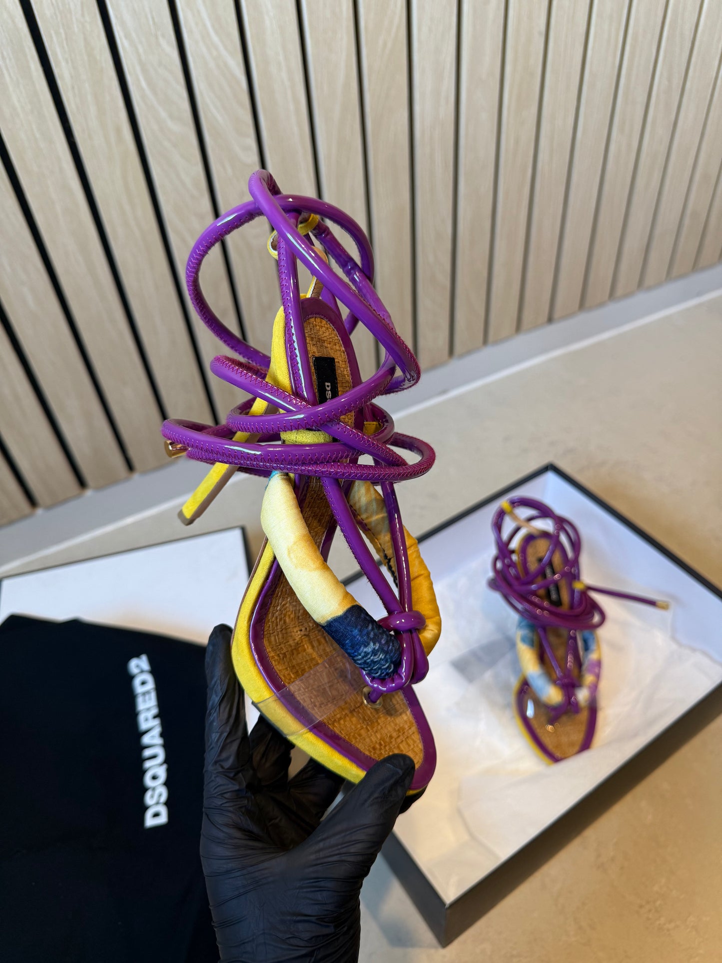 DSQUARED2 - FLIP FLOP HEEL SS2020