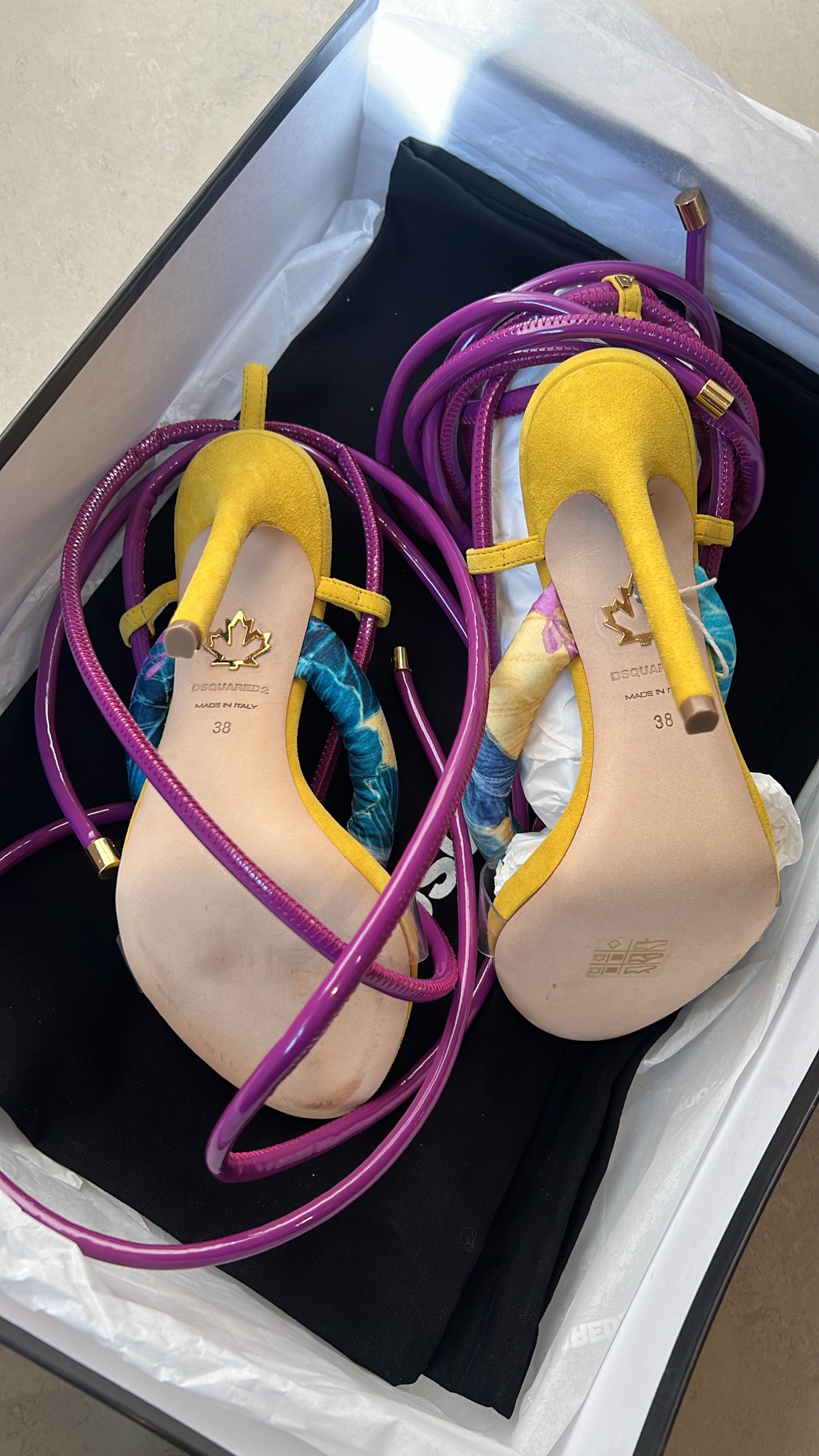 DSQUARED2 - FLIP FLOP HEEL SS2020
