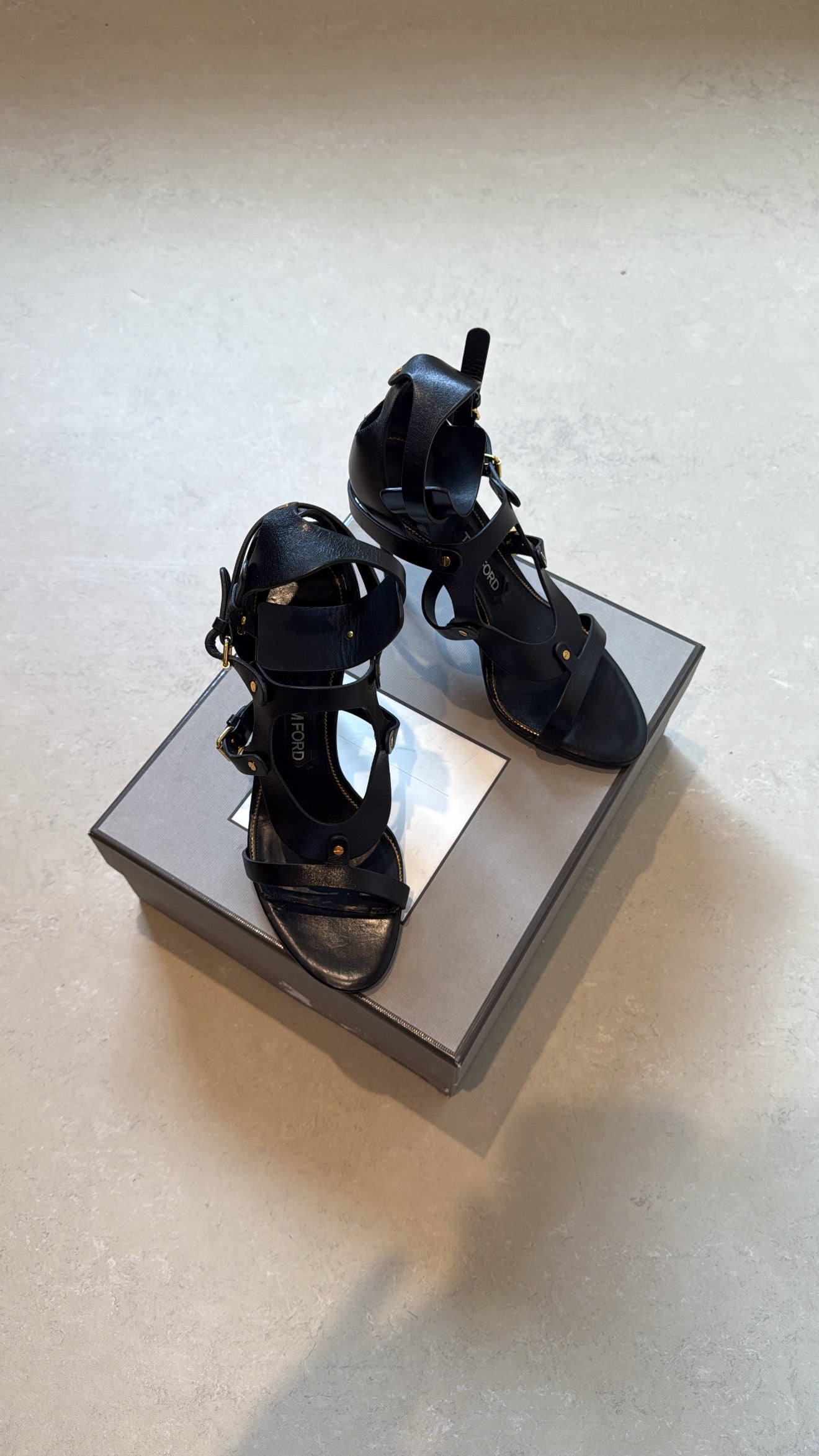 TOM FORD SS2013 GLADIATOR SANDAL EU 40