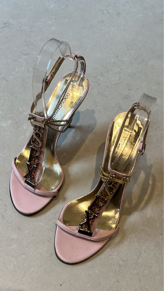 D&G SS03´SEX’ HEELS - EU 37.5