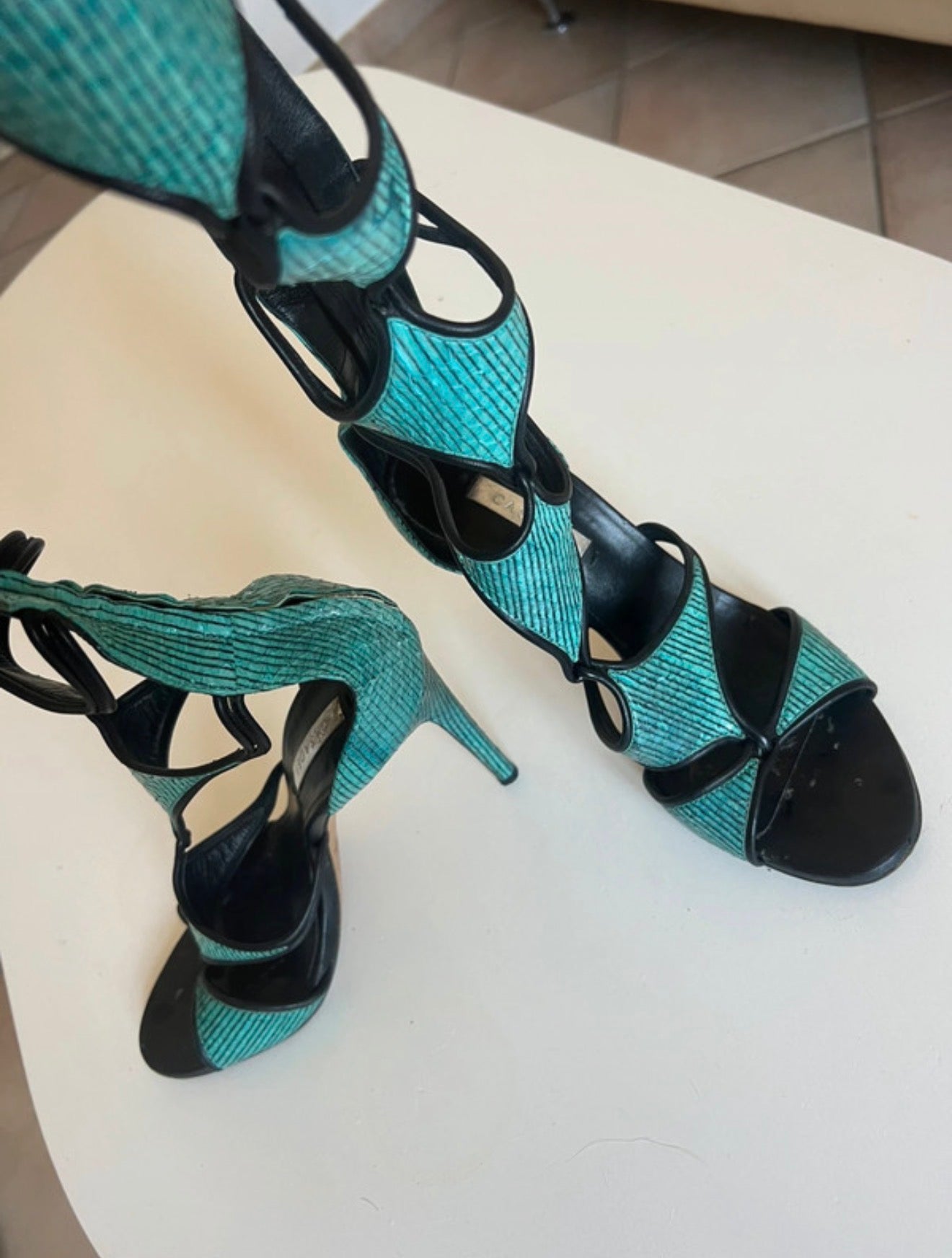 Casadei gladiator boots SS2015