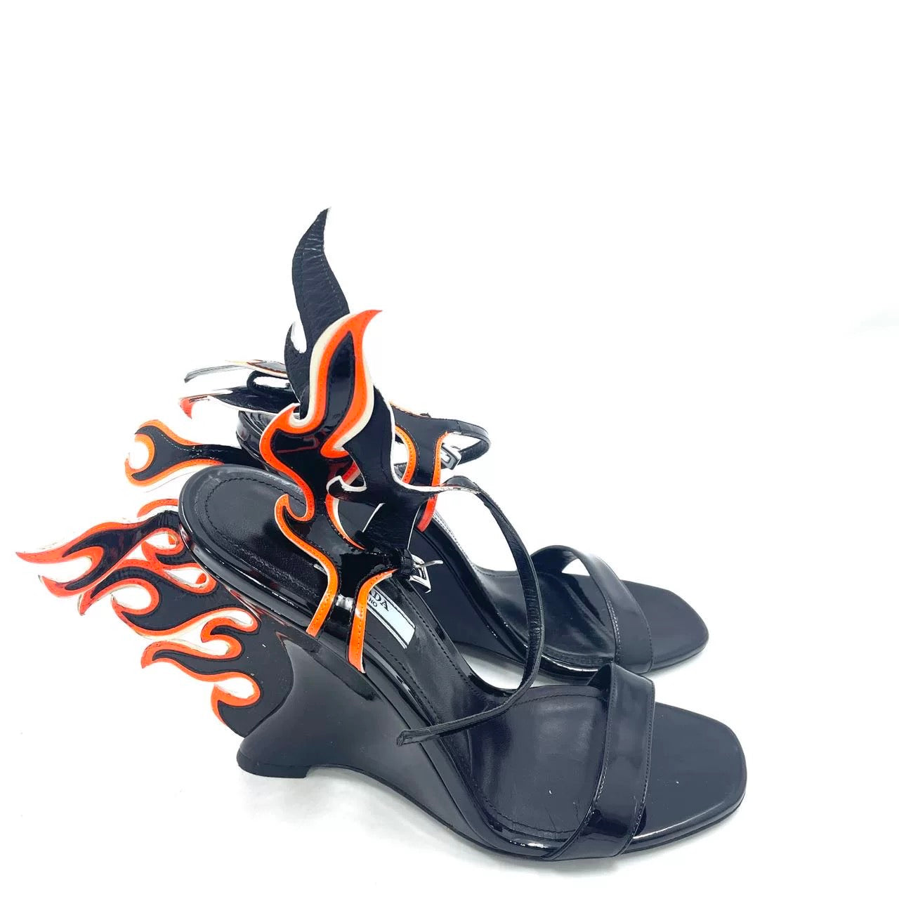Prada flame wedge - EU 38.5