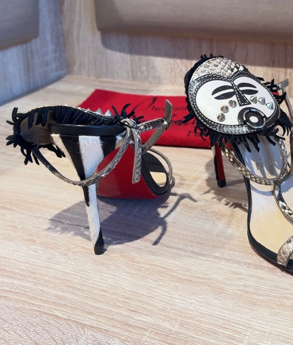 Christian Louboutin kimpa mascuff sandals - EU 36.5