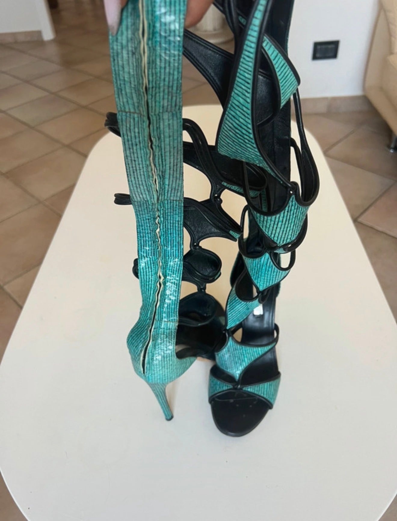 Casadei gladiator boots SS2015