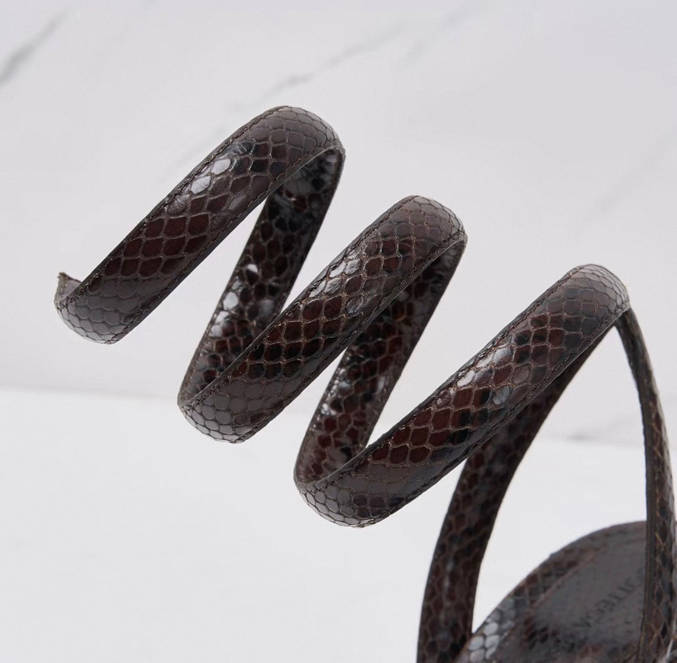 Bottega venetta spiral heels - BNIB