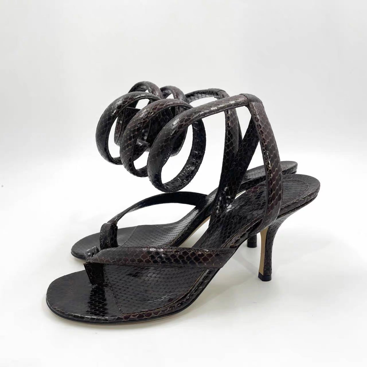 Bottega venetta spiral heels - BNIB