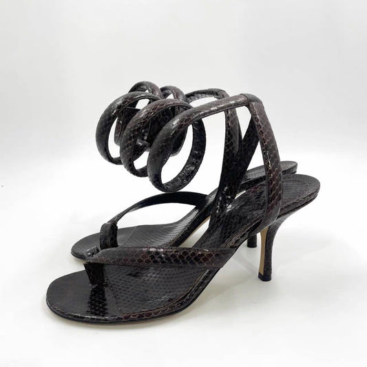 Bottega venetta spiral heels - BNIB