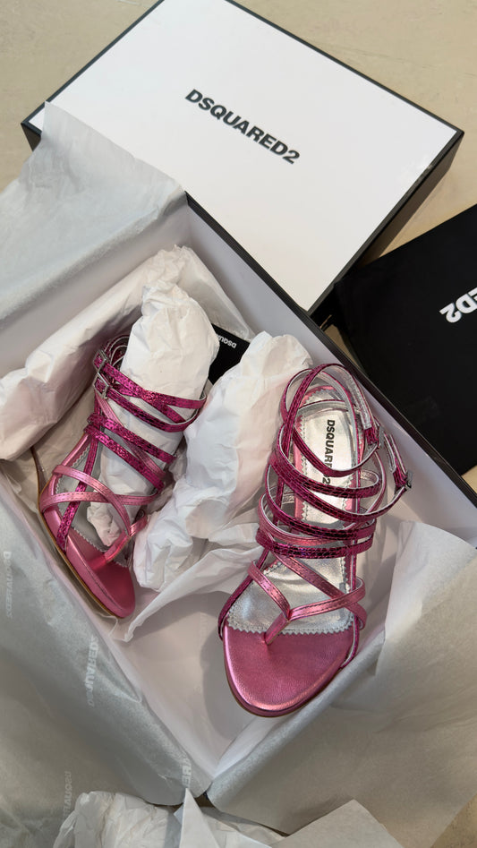 Dsquared2 wedgie sandals uk 5